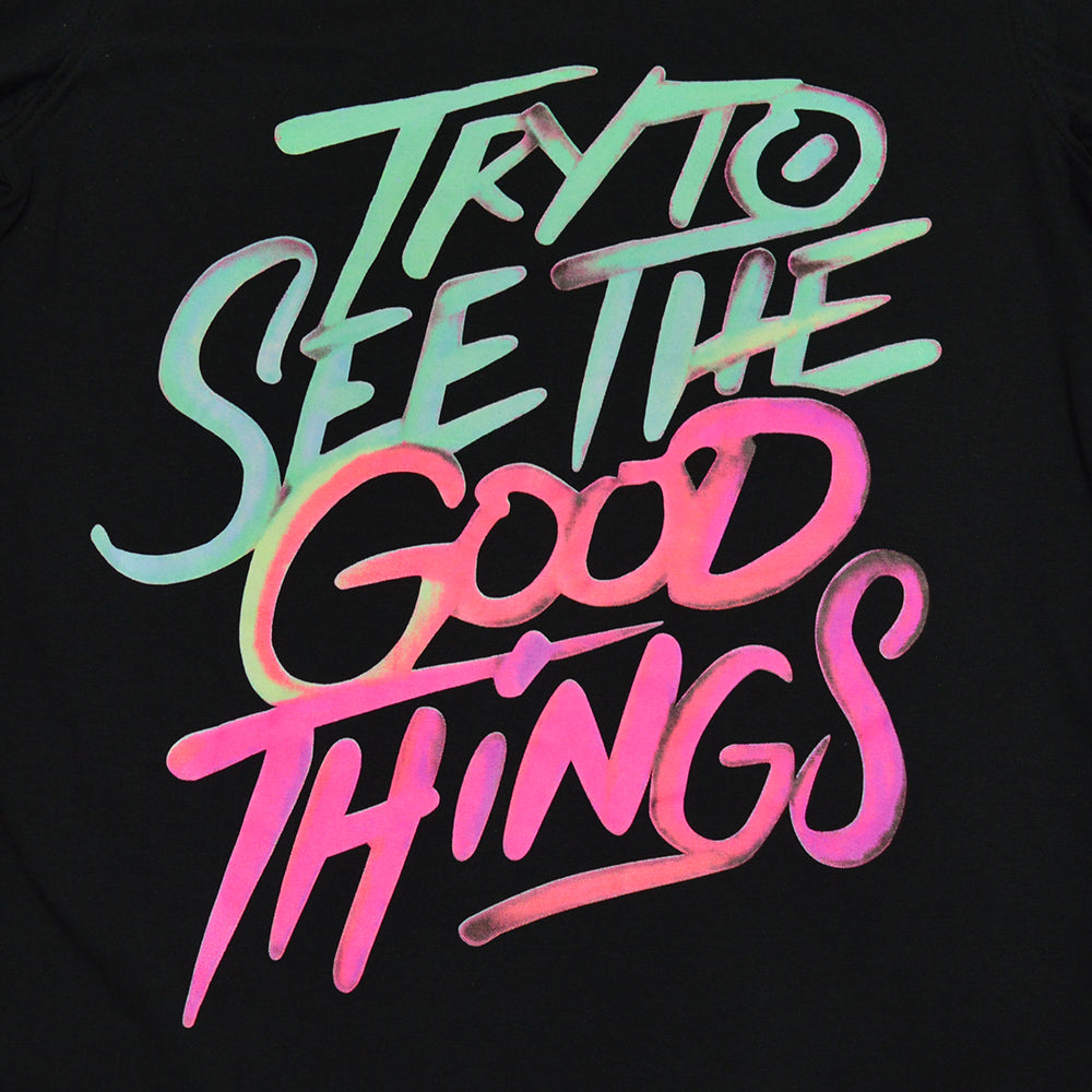Stylish Black Printed T Shirt for Women
