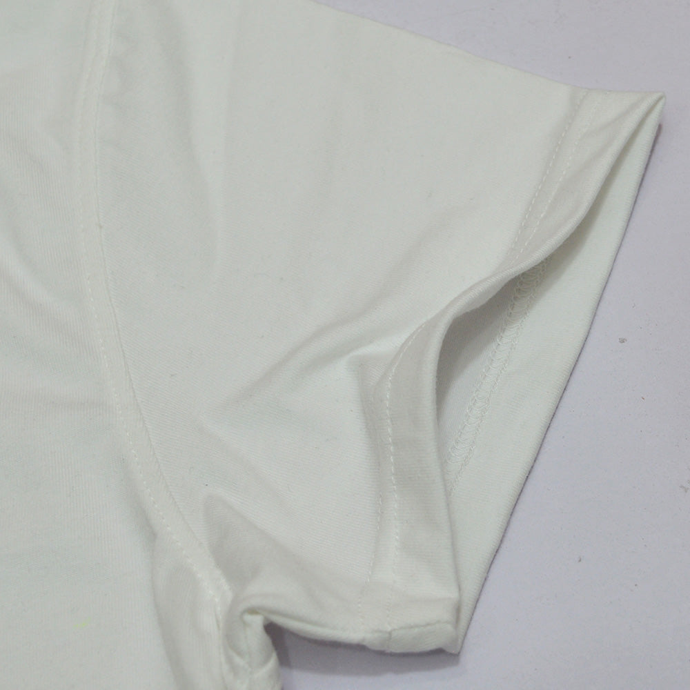 Stylish White Printed T Shirt for Women