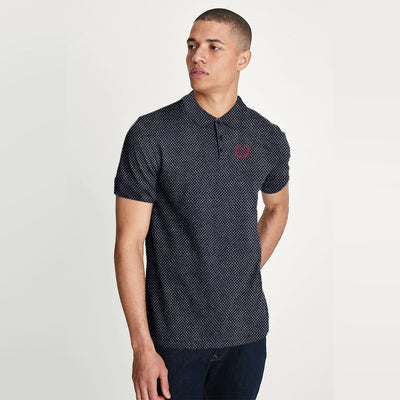 HG Exclusive Self Pattern Emb. Polo Shirt