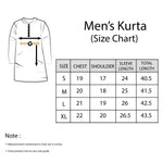 MENS OFF WHITE KHADDI COTTON KURTA
