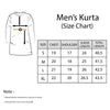 MENS DOUBLE SHADE GRAY BLACK COTTON KURTA