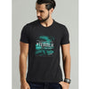 MERCEDZ #TEAMLH PRINTED BLACK T SHIRT